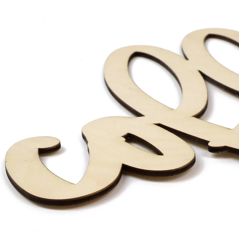 Leisure Arts® 12" Wood Coffee Word