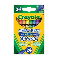 12 Packs: 24 ct. (288 total) Crayola® Ulta-Clean™ Washable Crayons