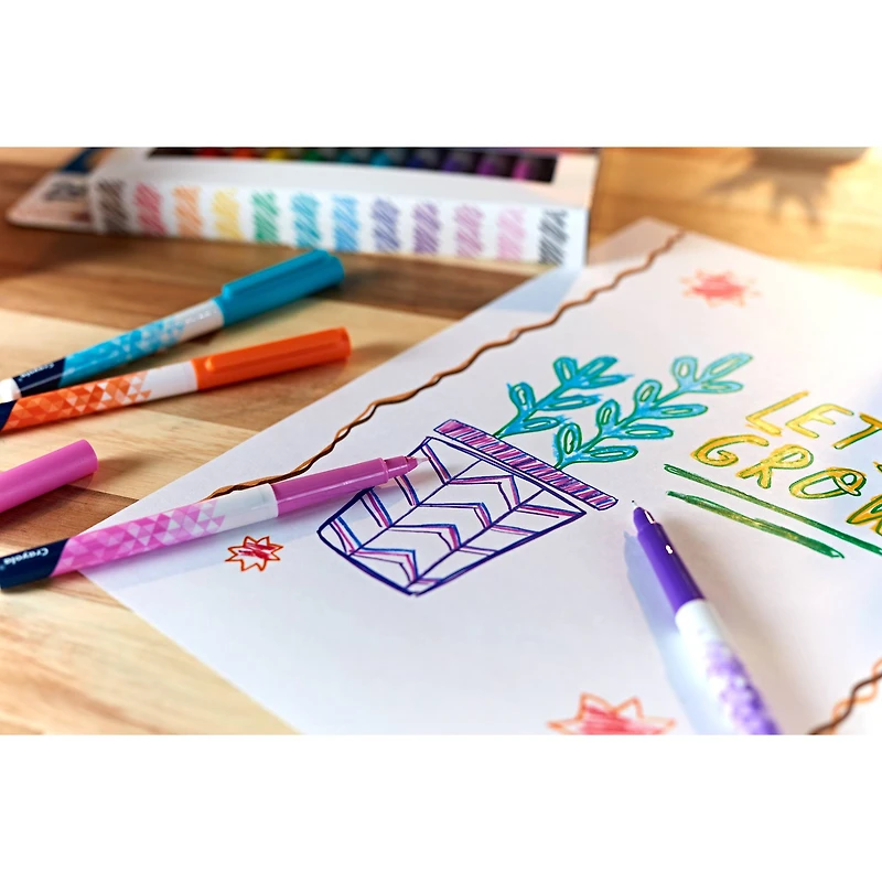 Crayola® Ultra Fine Point Doodle Markers, 12ct.