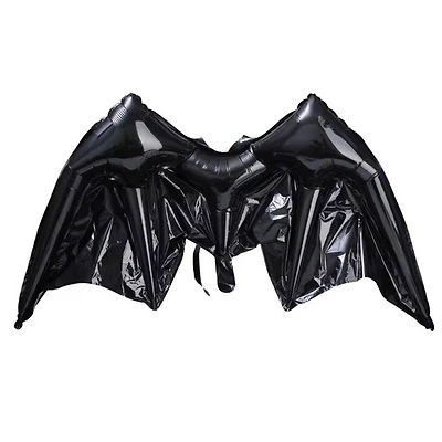 Wizardi Black Bat Wings Foil Balloon