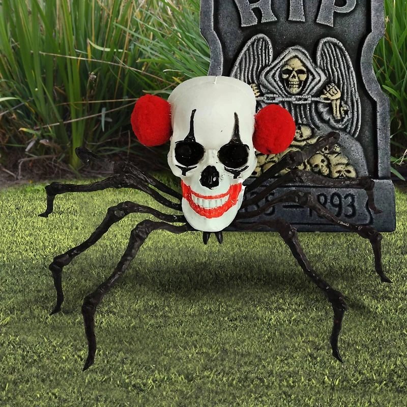 7.75" Mini Clown Head Spider Décor by Ashland®
