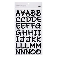 Black Licorice Handwriting Alphabet Stickers by Recollections™