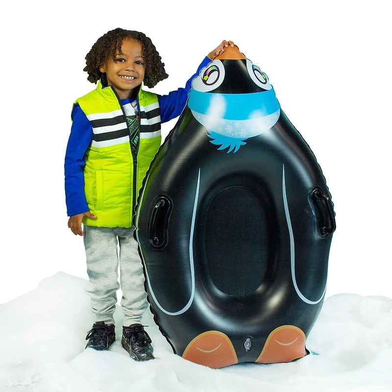 SnowCandy 37" Penguin Snow Sled