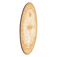 British Beekeepers Association Round Tin Wall Accent
