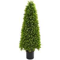 4ft. Potted Eucalyptus Topiary Artificial Tree
