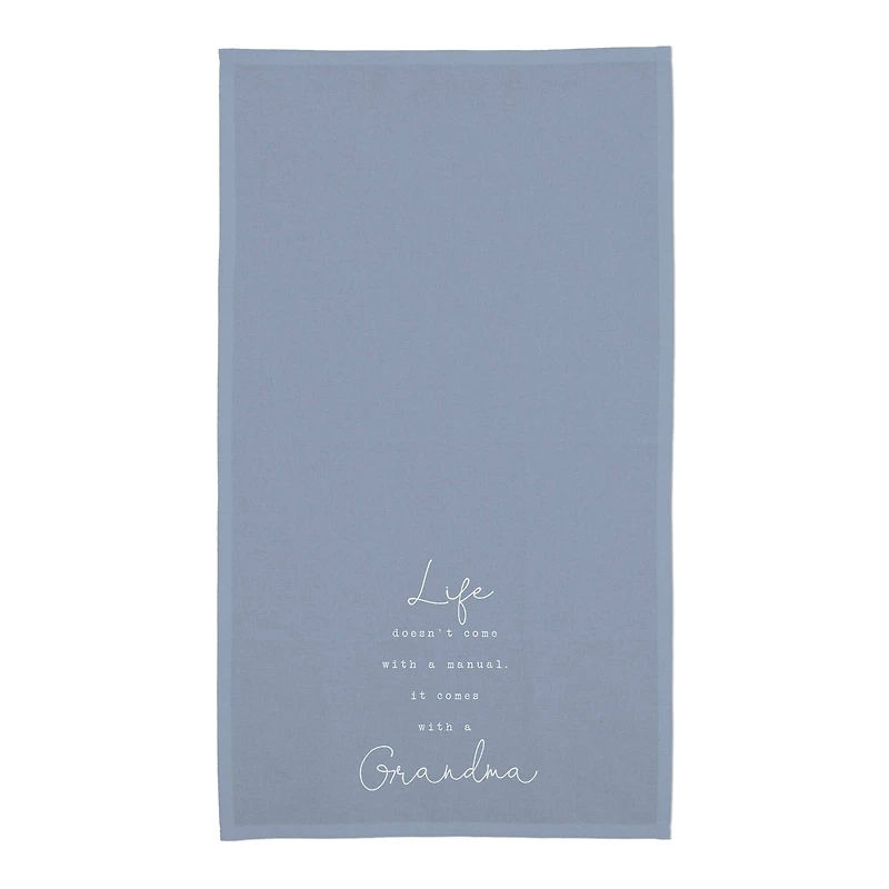 Life Comes with a Grandma Cotton Twill Tea Towel Set