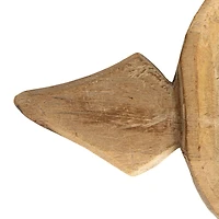 Hello Honey® 18" Natural Rustic Reclaimed Wood Bowl with Handles