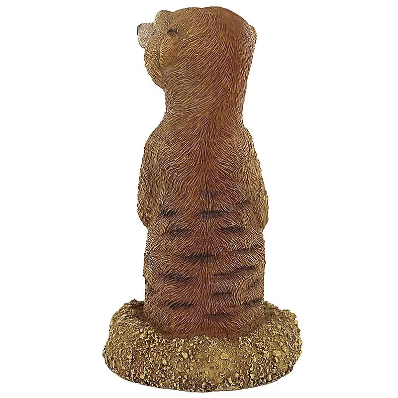 Design Toscano 9.5" Hole in One Meerkat Garden Statue