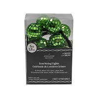6ft. Green Disco Icon String Lights by Ashland®