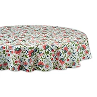 DII® Garden Floral Print Outdoor Tablecloth 60 Round