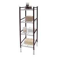 Organize It All Duplex 4 Tier Freestanding Wire Rack