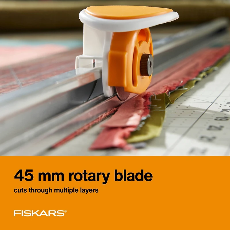 Fiskars® Rotary Cutter & Ruler Combo Tool