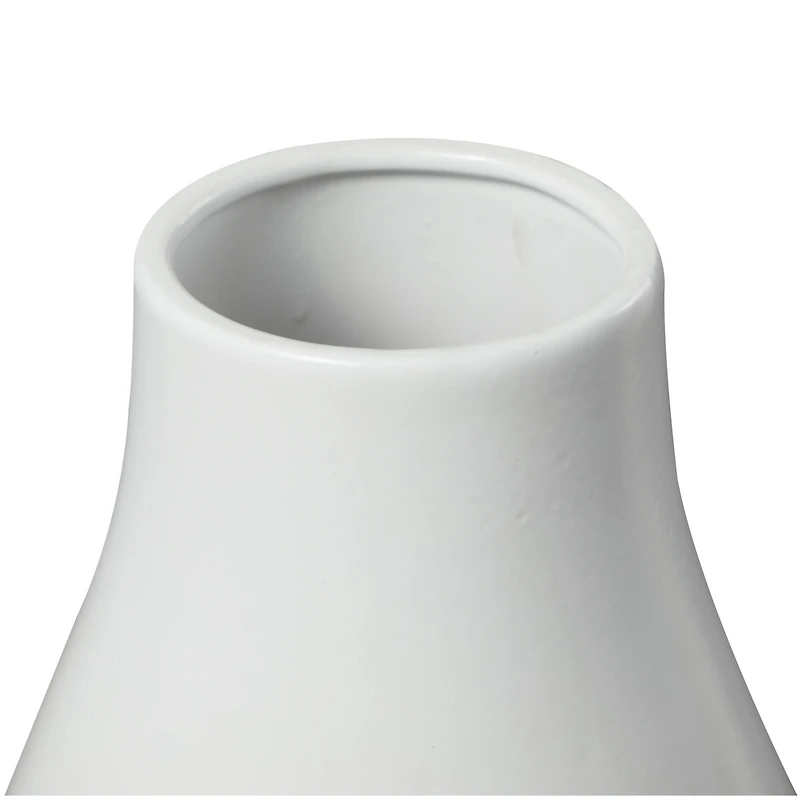 20" Modern Teardrop Ceramic Vase