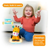 Stack-a-Roos Pals™ Baby Giraffe Stacking Animal Tower