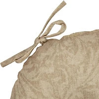 Brown Tufted Outdoor Patio Cushions