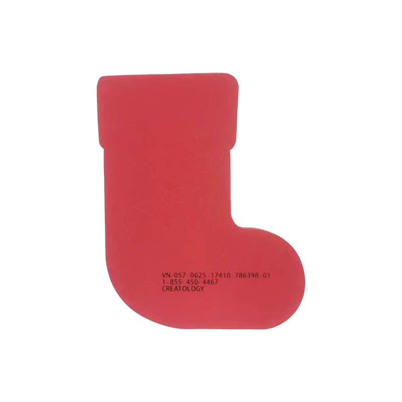 6" Red Stocking Foam Shapes, 18ct. by Creatology™
