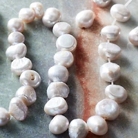 12 Pack: Light Gray Pearl Rondelle Seed Beads, 6mm by Bead Landing™