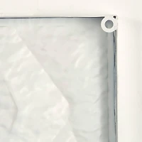 Abstract Dimensional Wall Art in White Frame