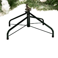 6.5ft. Unlit Real Touch™ Flocked Grove Fir Full Artificial Christmas Tree with Red Berries & Pinecones