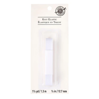 12 Pack: 1/2" Knit Elastic by Loops & Threads™