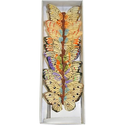 Reliant 3" Assorted Yellow Butterflies, 12ct.