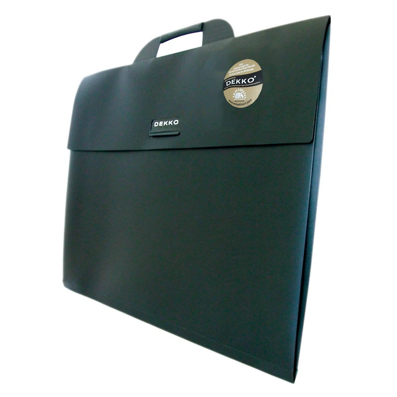 Dekko Jet Black Translucent Folio