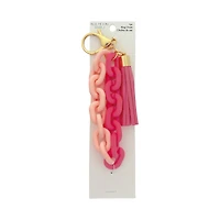 Blue Moon Studio™ Chain Link Bag Charm with Tassel