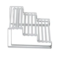 Honey Can Do White 3 Tier Expandable Spice Rack