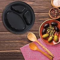 JAM Paper 10.25" Divided Plastic Party Plates