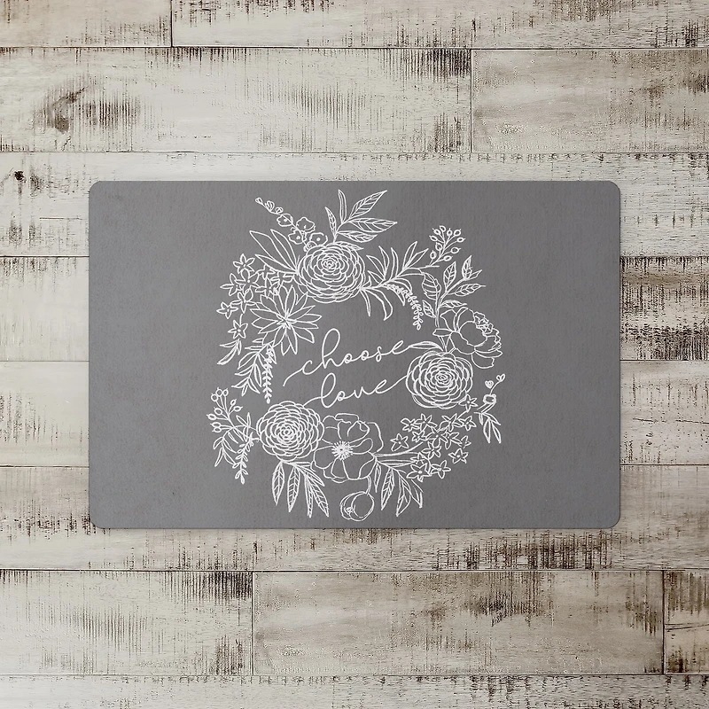 Choose Love 18" x 27" Floor Mat