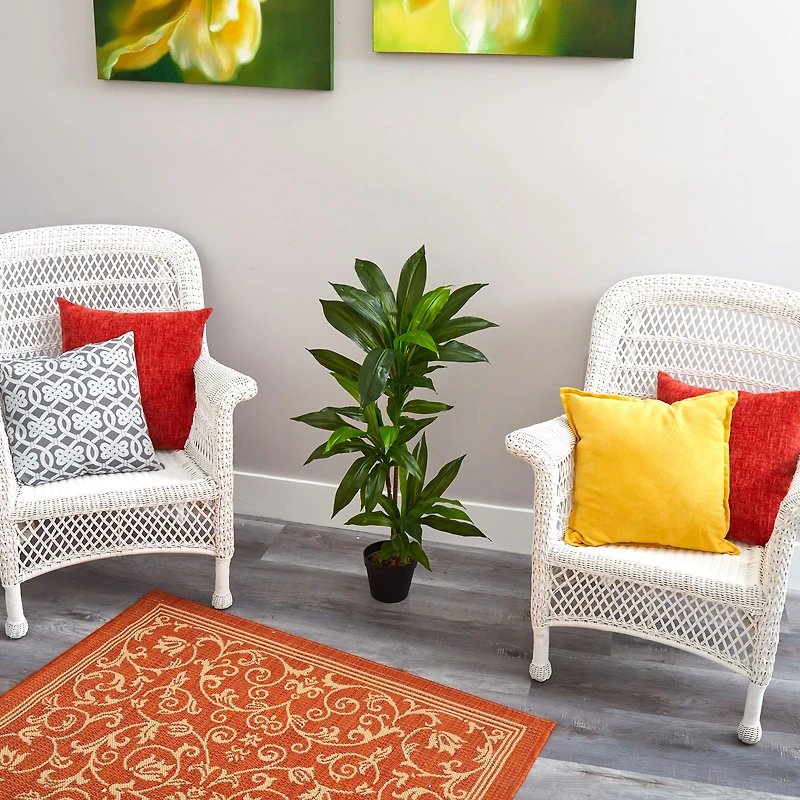 3ft. Dracaena Artificial Plant (Real Touch)