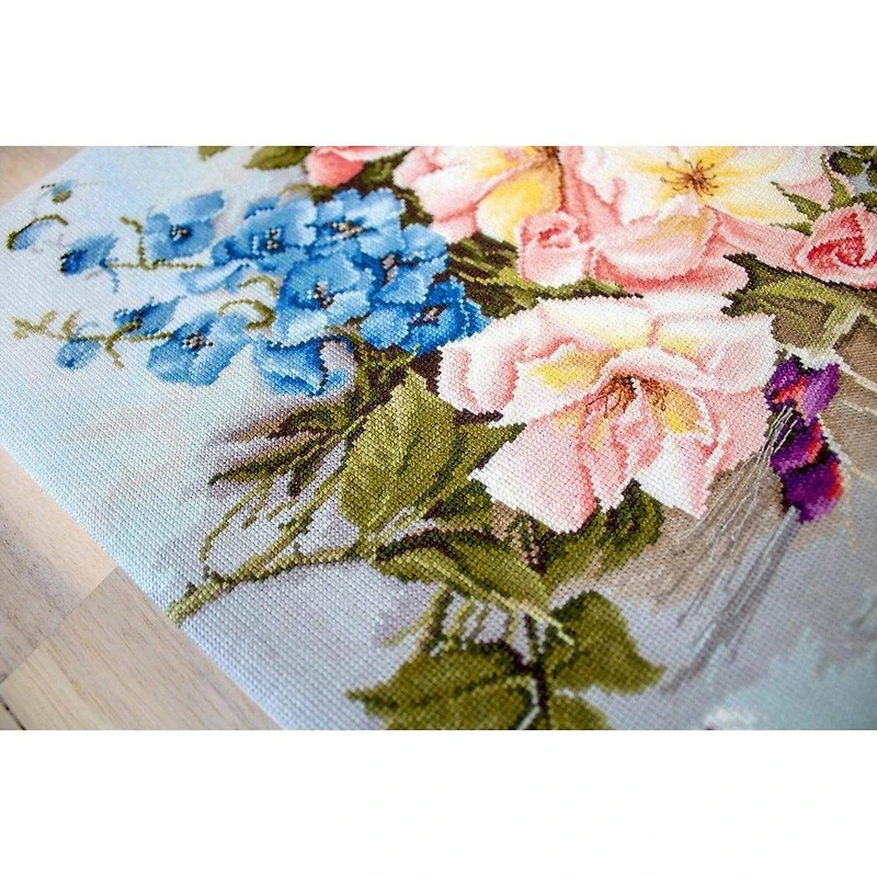 Luca-s Bouquet With Bells Counted Cross Stitch Kit
