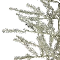 5ft. Unlit Champagne Tinsel Twig Artificial Christmas Tree