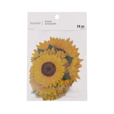 Sunflower Die Cut Stickers by Recollections™