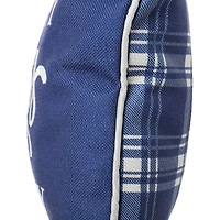 Glitzhome® 18" Faux Burlap Happy Father's Day Pillow