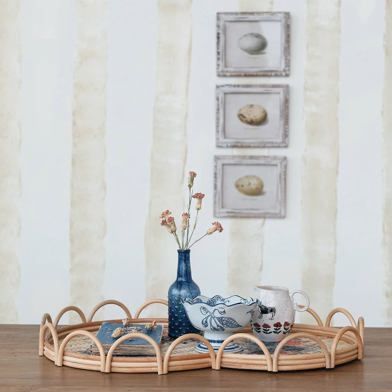 Hello Honey® 8.25" x 7" Rustic Elegance Egg Print Series Wall Décor Set