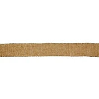 1.5" x 30ft. Gold Shimmer Wired Faux Linen Ribbon by Celebrate It®