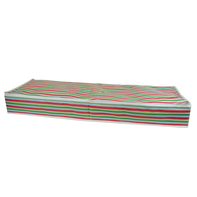 DII® Holiday Stripe Wrap Paper Storage