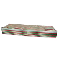 DII® Holiday Stripe Wrap Paper Storage