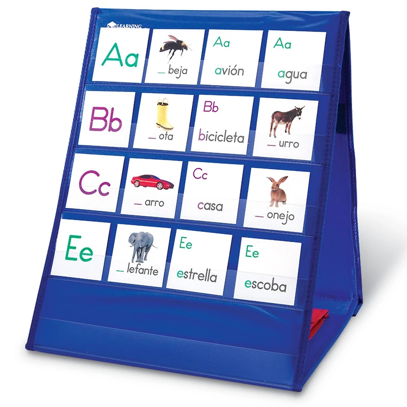 Learning Resources Double-Sided Tabletop Pocket Chart