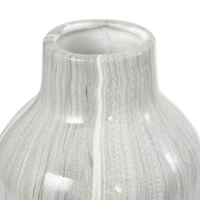 Gray Marble Inspired Ceramic Vase Set