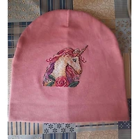 MP Studia Unicorn Cross Stitch On Clothes Kit