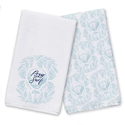 Pray for Surf Tea Towel Set