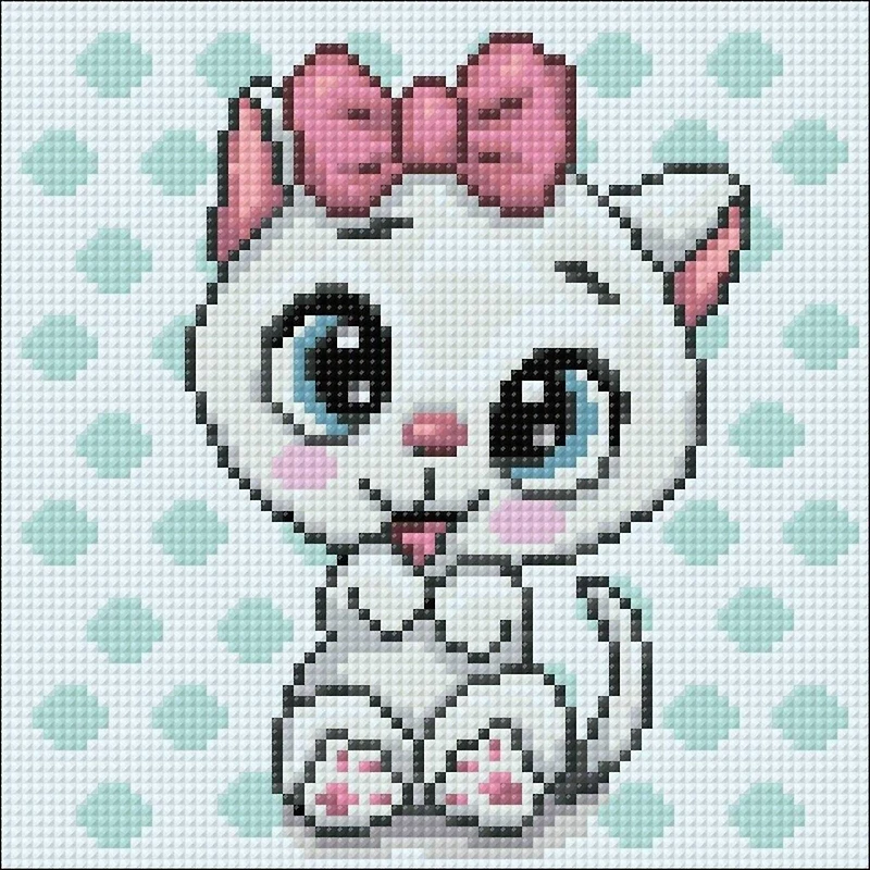 Crafting Spark Pink Nose Diamond Painting Kit