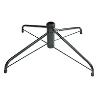 Green Metal Folding Artificial Christmas Tree Stand