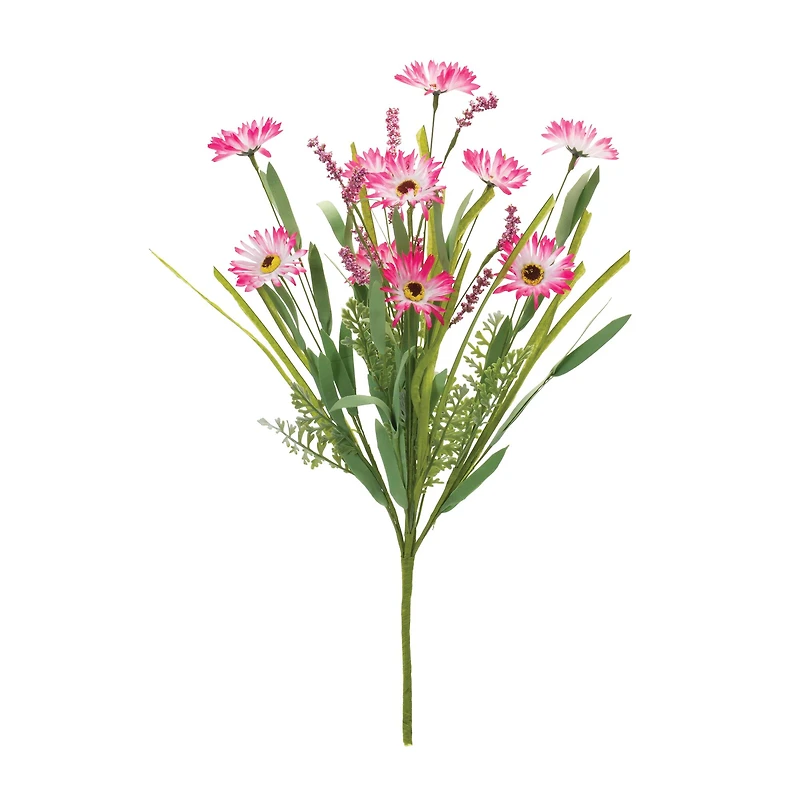 20.25" Mixed Daisy Bush, 2ct.