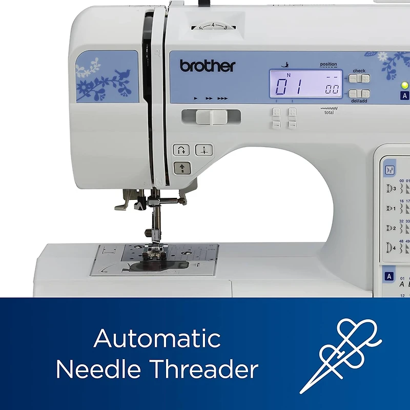 Brother CS7205 Computerized Sewing Machine with Wide Table