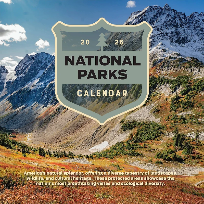 2026 National Parks Wall Calendar