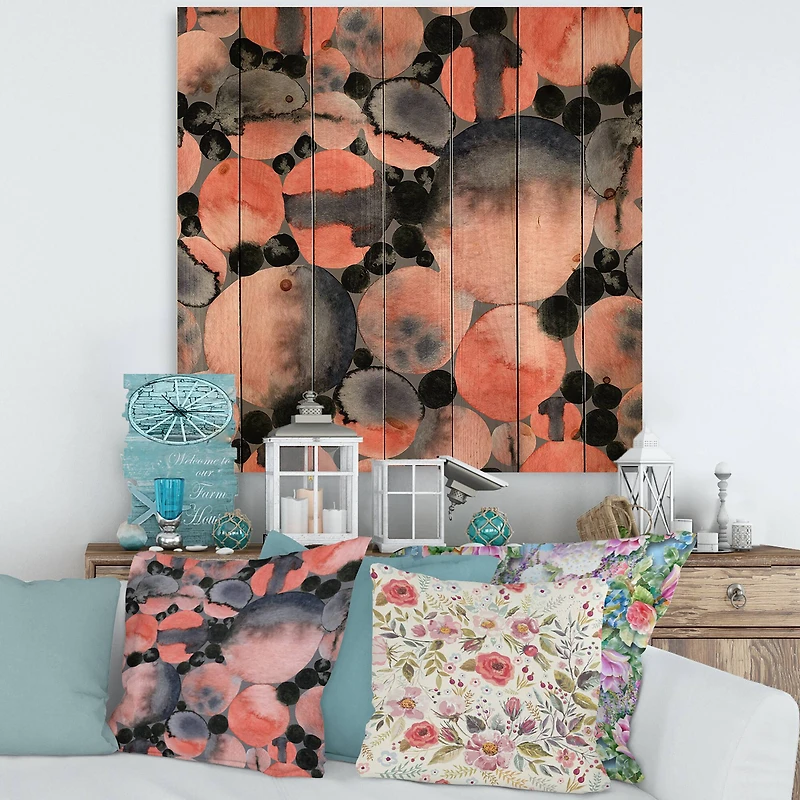 Designart - Abstract Geometric Polka Dots