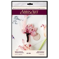 Abris Art Delicate Magnolia Bead Embroidery Decoration Kit
